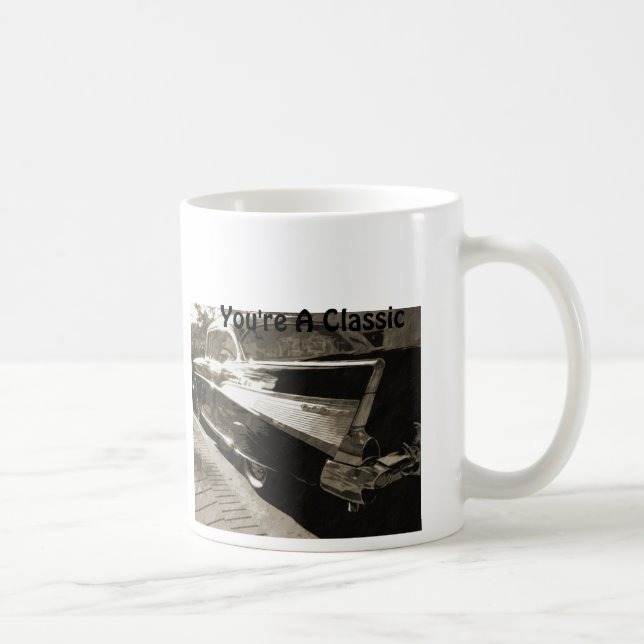 Taza De Café Usted es un Chevy clásico, clásico Belaire (Derecha)