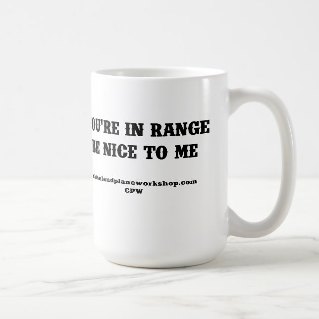 Taza De Café Usted está en gama (Derecha)