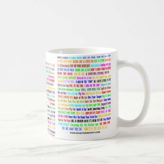 TAZA DE CAFÉ ¡USTED IDIOMA CULINARIO! (Derecha)