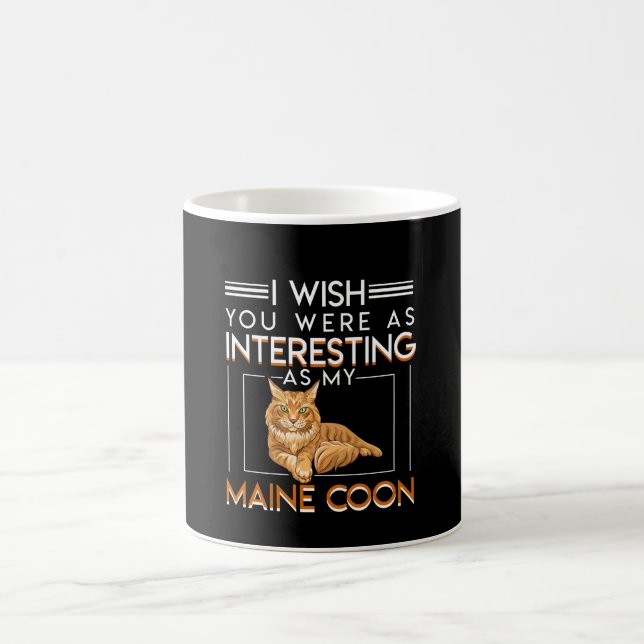 Taza De Café Usted interesante como dueño del gato de Coon de (Centro)