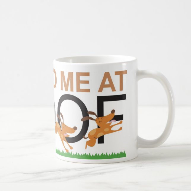 Taza De Café Usted me tenía en el tejido (Derecha)