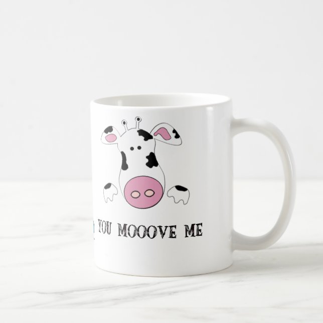 Taza De Café Usted Mooove yo (Derecha)