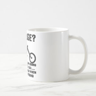 Taza De Café Usted no para el montar cuando usted consigue