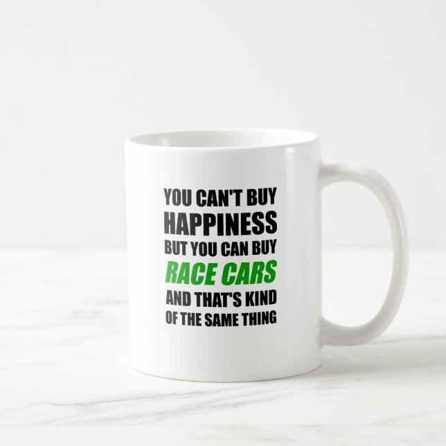 Taza De Café Usted no puede comprar felicidad sino que usted (Derecha)