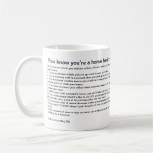 Taza De Café Usted sabe que usted es enfermera de asistencias