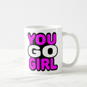 Taza De Café Usted va chica