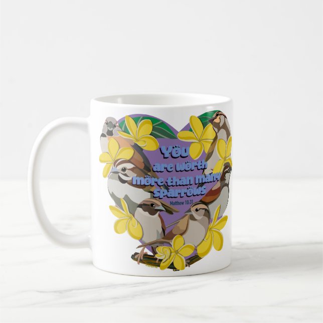 Taza De Café Usted vale más que muchos gorriones (Izquierda)