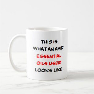 Taza De Café usuario de aceites esenciales, ávido
