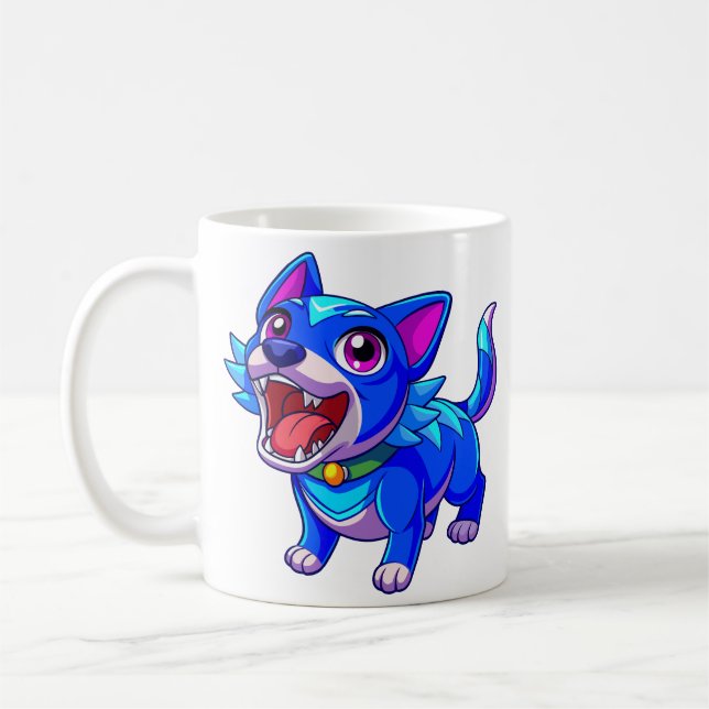 Taza De Café ute Blue Lacy Dog Coffee Mug (Izquierda)