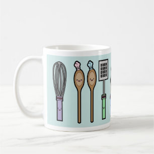 Taza De Café Utensilios de la cocina de Kawaii