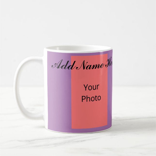 Taza De Café Utilice sus propias fotos para crear sus los (Izquierda)