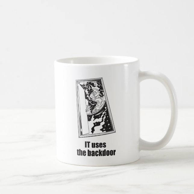 Taza De Café Utiliza el Backdoor (Derecha)