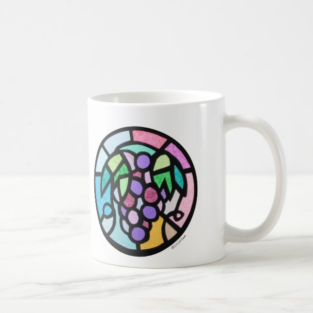 Taza De Café uvas (Derecha)