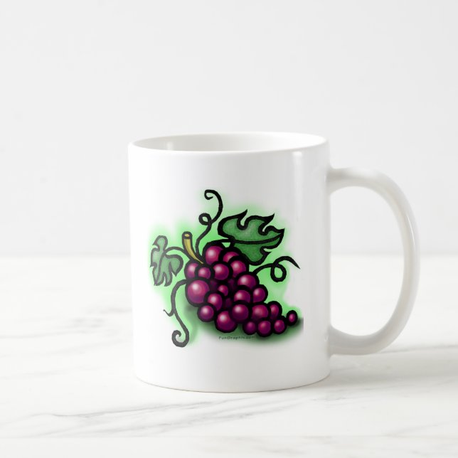 Taza De Café Uvas (Derecha)