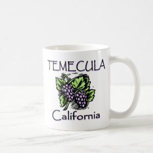 Taza De Café Uvas de Temecula