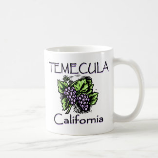 Taza De Café Uvas de Temecula