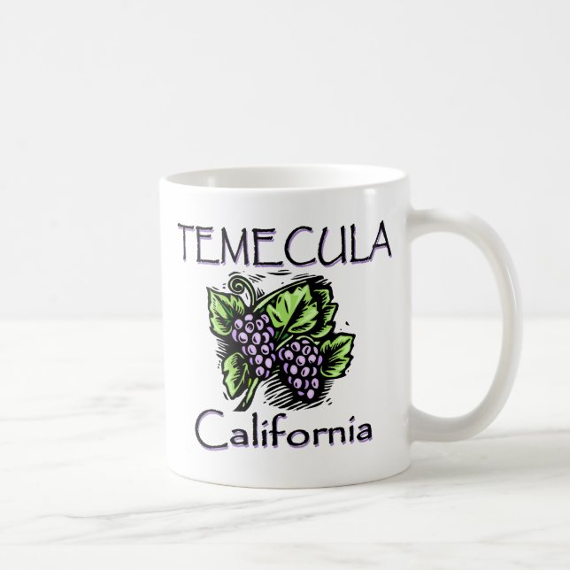 Taza De Café Uvas de Temecula (Derecha)