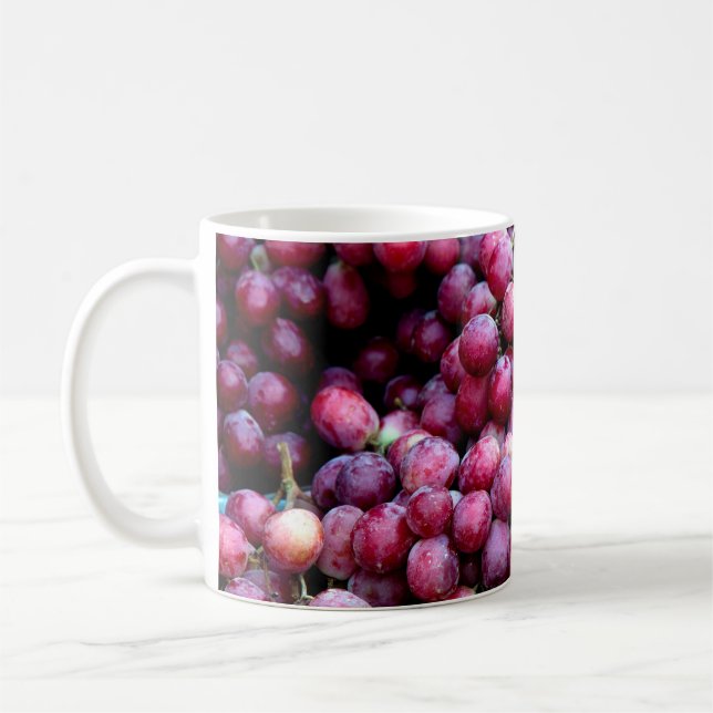 Taza De Café Uvas de vino tinto (Izquierda)