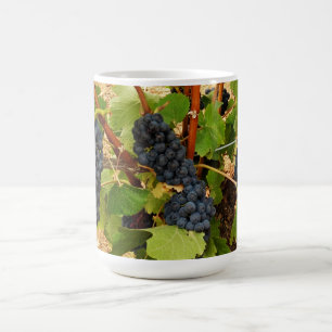 Taza De Café Uvas en el vino