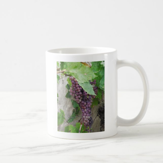 Taza De Café Uvas moradas en el vino (Derecha)