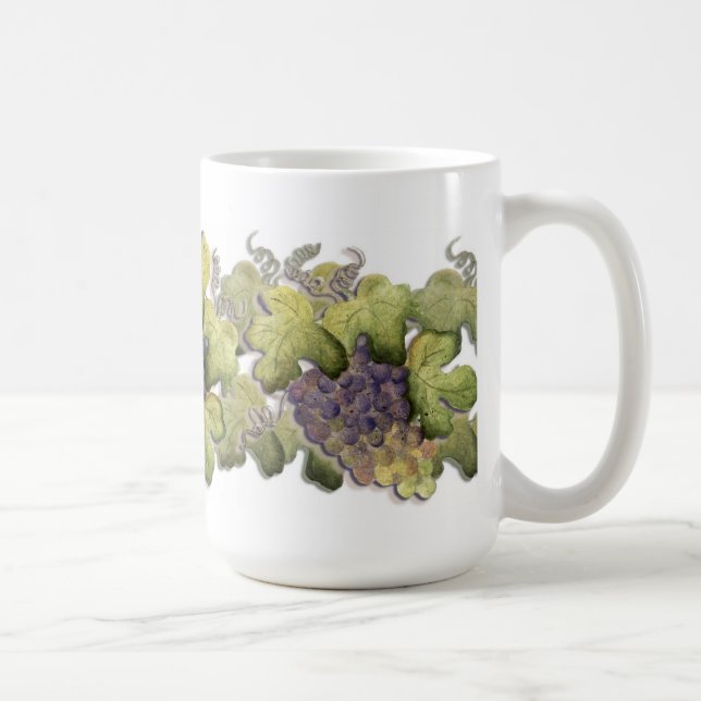 Taza De Café Uvas - Mug (Derecha)