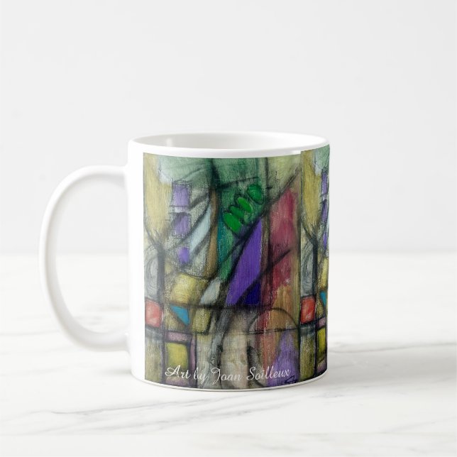 Taza De Café "Uvas & Vino" (Izquierda)