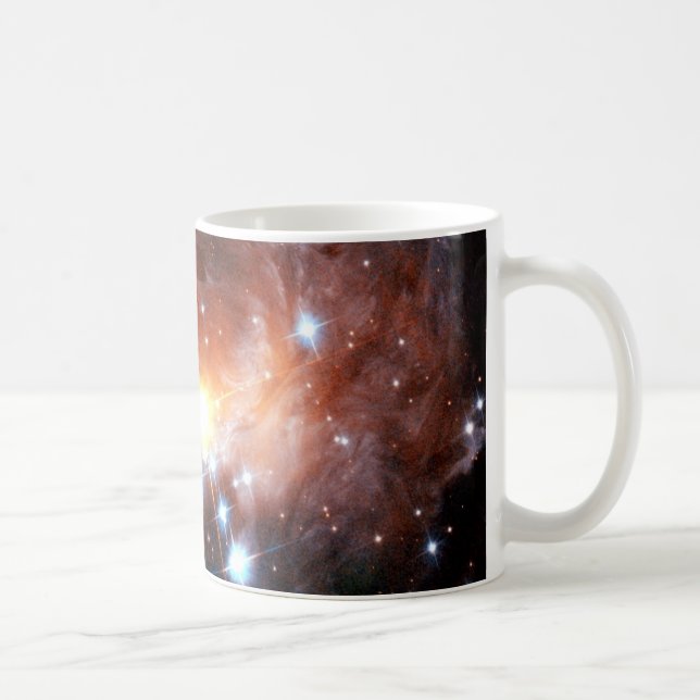 Taza De Café V838 Monocerotis Red Supergigante Estrella Hubble  (Derecha)