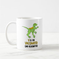 V es para Vacunados y Velociraptor
