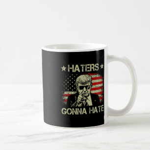 Taza De Café Va a odiar al Dedo Medio Divertido Trump 2024 Pres