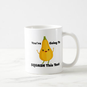 Taza De Café Va A Squash Este Test De Ensayo De Profesores Vege