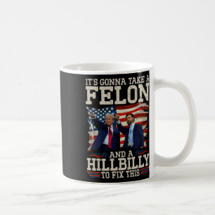 Taza De Café Va a tomar a un paleto y a un delincuente para arr