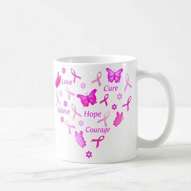 Taza De Café Va el rosa (Derecha)