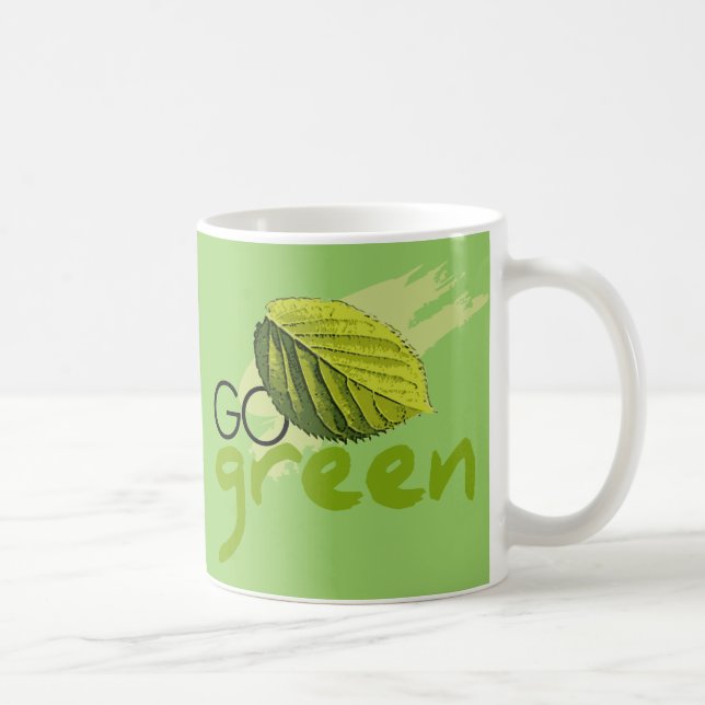 Taza De Café Va el verde (Derecha)