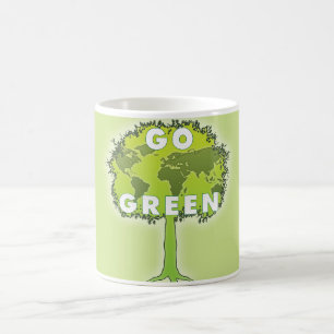 Taza De Café va el verde