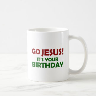 Taza De Café ¡Va Jesús! Su su cumpleaños