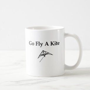 Taza De Café Va la mosca una cometa