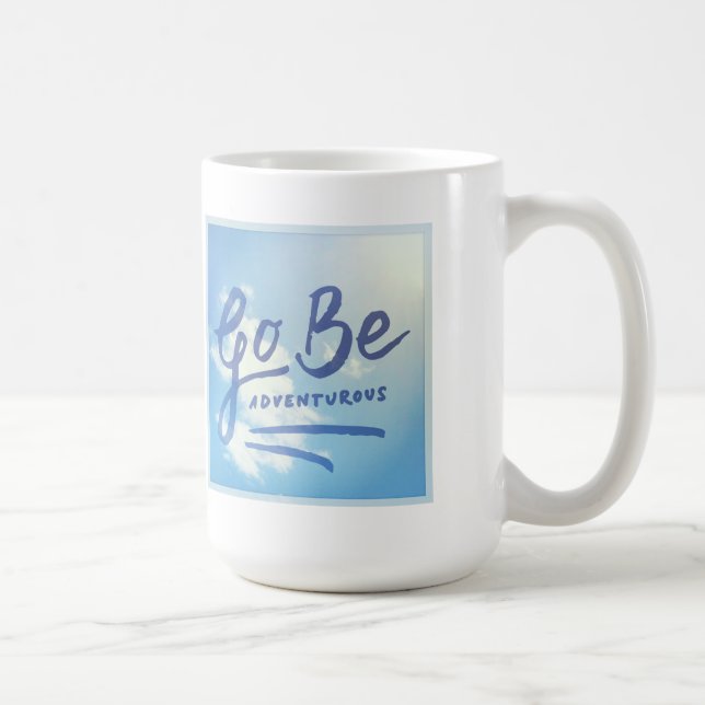 Taza De Café Va sea el cielo aventurero (Derecha)