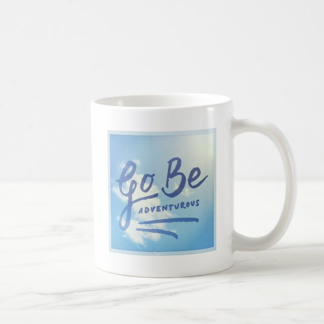 Taza De Café Va sea el cielo aventurero (Derecha)