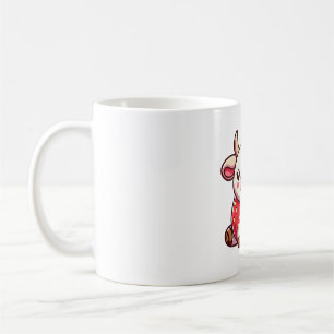 Taza De Café Vaca de fresa