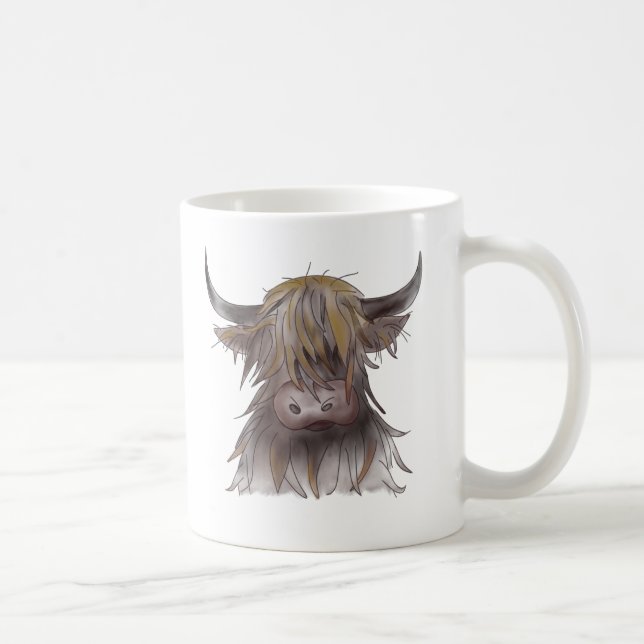 Taza De Café vaca de montaña (Derecha)