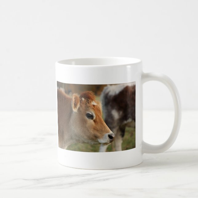 Taza De Café Vaca del jersey (Derecha)