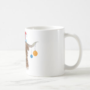 Taza De Café Vaca del navidad