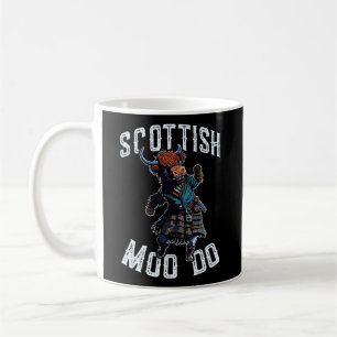 Taza De Café Vaca escocesa de Highland Cow Moo Do Cow
