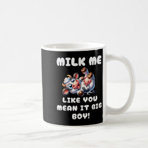 Taza De Café Vaca Graciosa - Lácame Como Tú Significa Muchacho