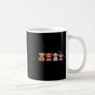 Taza De Café Vaca Highland de Halloween