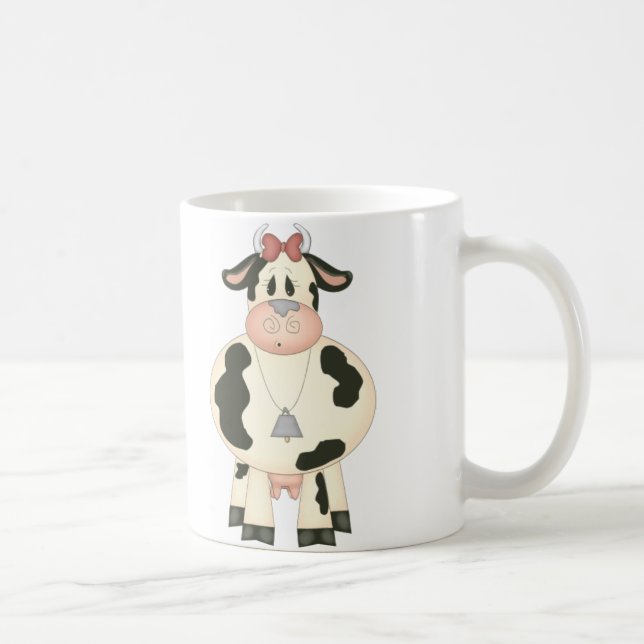 Taza De Café Vaca linda (Derecha)