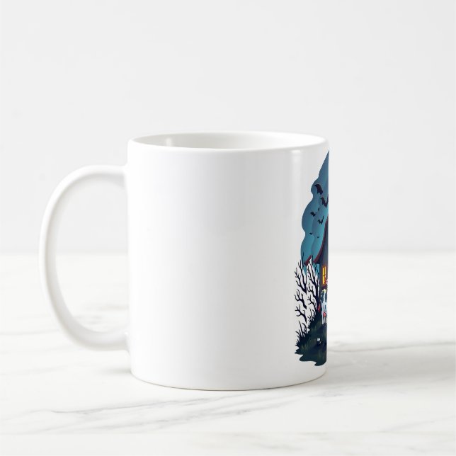 Taza De Café Vaca y establo (Izquierda)