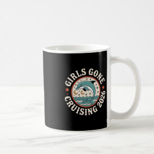 Taza De Café Vacación de crucero Viaje Delfines Chicas de cruce