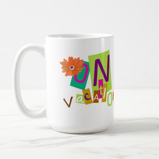 Taza De Café Vacaciones (Izquierda)
