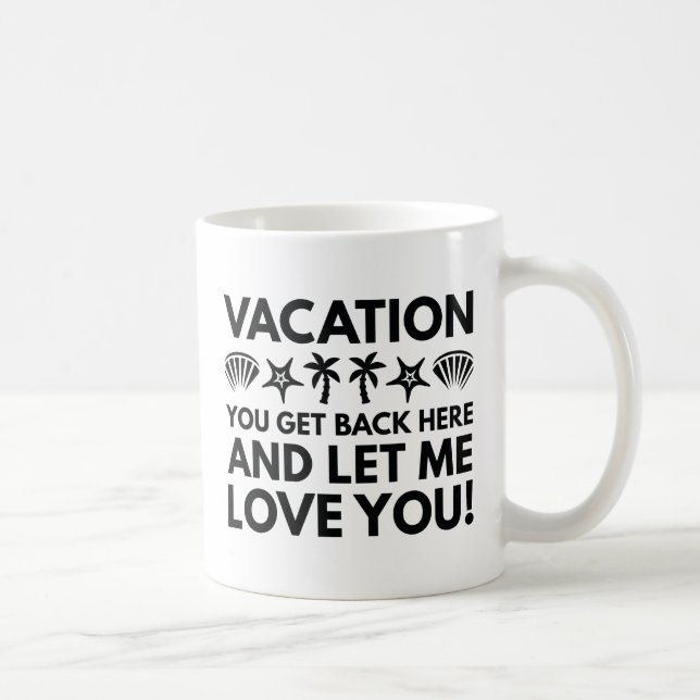 Taza De Café Vacaciones (Derecha)